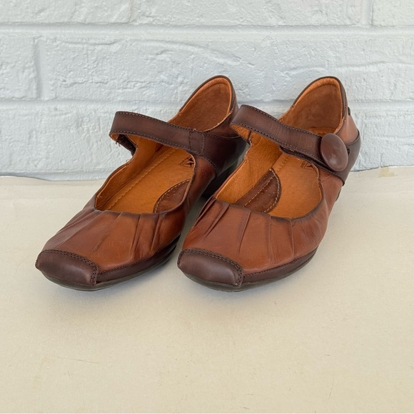 Pikolinos Gandia Leather Mary Jane Shoes Women's 8.5 - Picture 4 of 14